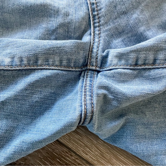 TORRID Vintage Stretch Mid-Rise Shorts Medium Wash Size 18 - Picture 7 of 8